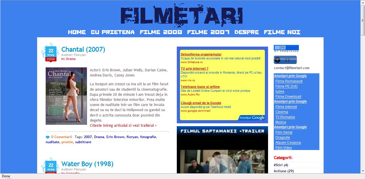 vechiul filmetari