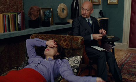 Ben Kingsley and Helena Bonham Carter appear in Polanski’s A Therapy for Prada