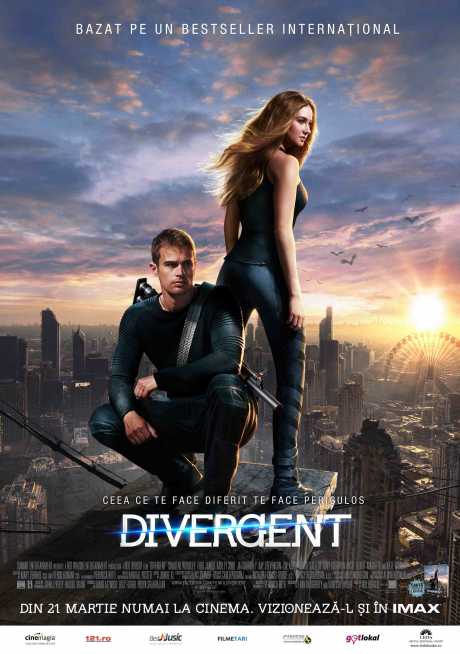 afis Divergent 460x654 Divergent din 21 Martie in cinematografe