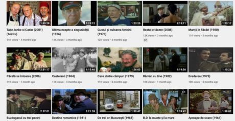 Youtube filme romanesti min result 460x237 Top siteuri unde sa vezi FILME ONLINE Gratuit si Legal in 2022